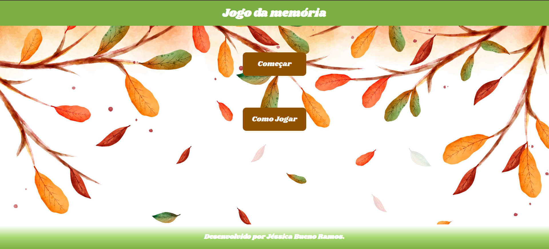 jogo da memória site