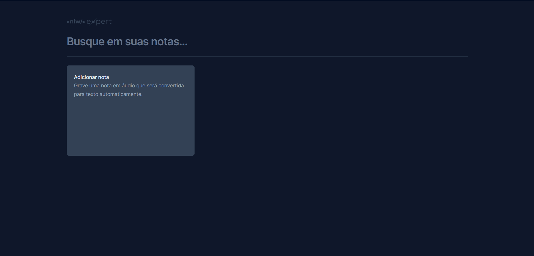 Expert Notes site
